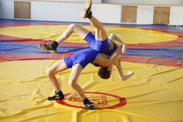 Учащиеся школы-интерната