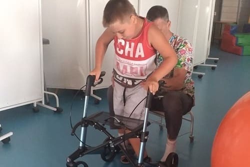 Горовенко Вадим прошел курс реабилитации в ДЦА «Родник»