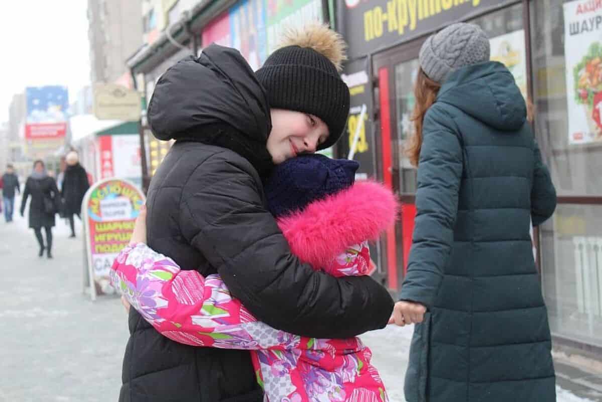 Благотворительная акция «Тепло объятий»