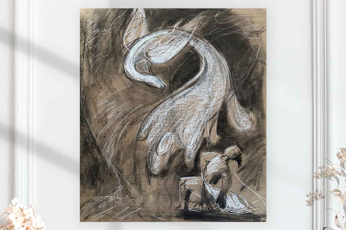 Жар птица(размер 59х52см.)